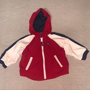 Boys 12mo hooded windbreaker